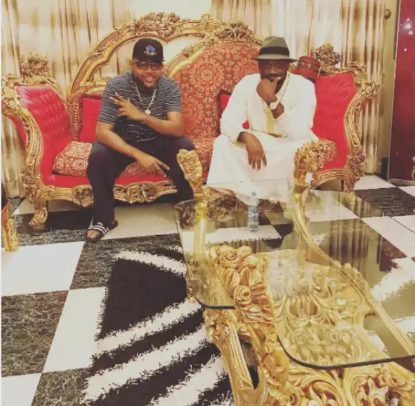 Stunning photosJude Okoye Pays Courtesy Visit To E-Money In His Mansion